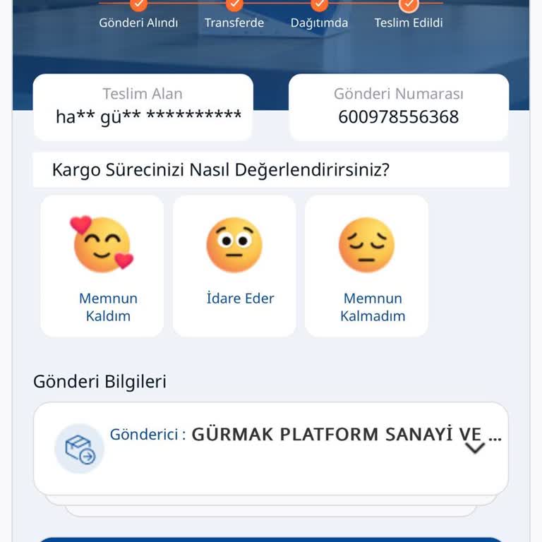 Yurtiçi Kargo Yanlış Teslimat Ve Hatalı Fatura