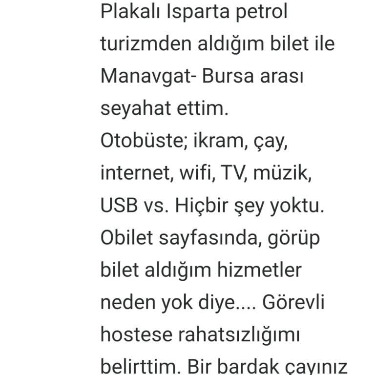 Hayal Kırıklığı Yaratan Isparta Petrol Turizm Yolculuğu