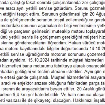 Motolux İle Yaşadığım Servis Sorunları Ve İlgisizlik!