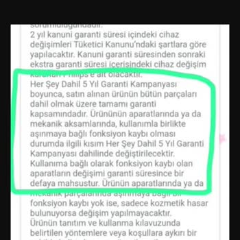 Philips Elektrikli Süpürge Garanti Sorunu