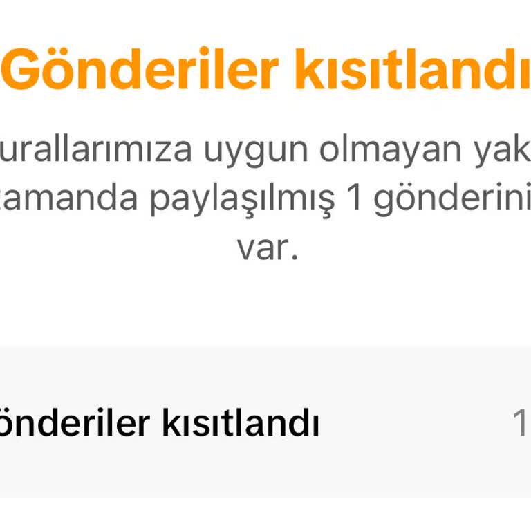 TikTok'ta Haksız İhlal Sorunu