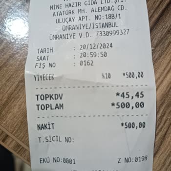 Ümraniye Çarşı Şubesi'nde Eksik Malzeme Sorunu