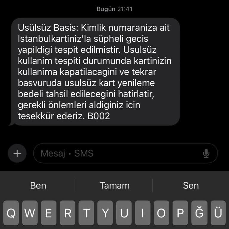 Haksız Usulsüz Kullanım Suçlaması