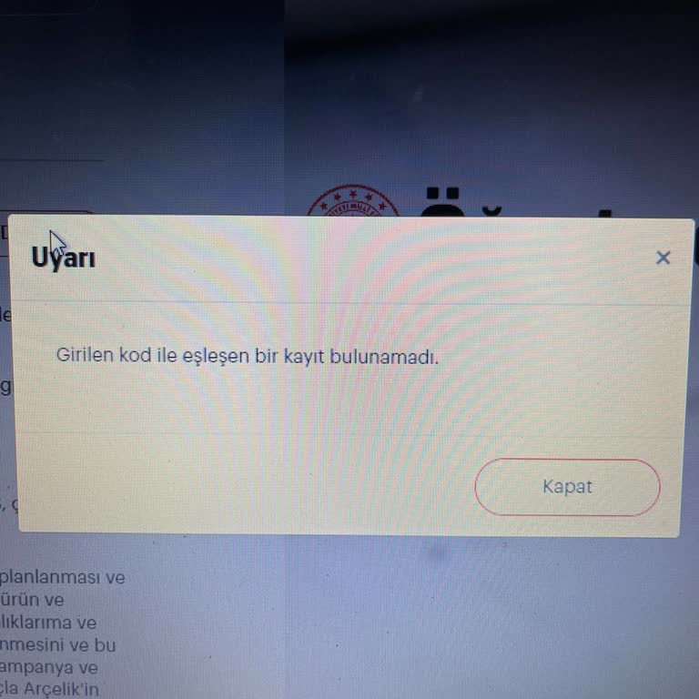 Öğretmenlere Özel İndirim Kodunda Hata
