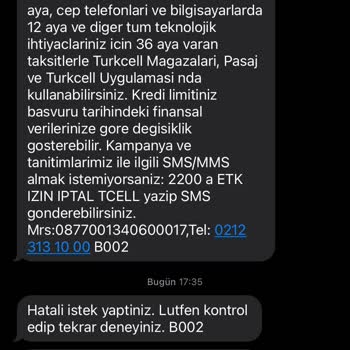 Turkcell Reklam Mesajlarından Kurtulma Çilesi