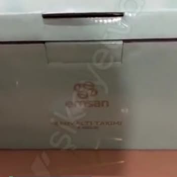 Emsan Mutfak Emsan 6 Kişilik Papatya Modeli Kahvaltı Takımı Çeyiz Paketinde