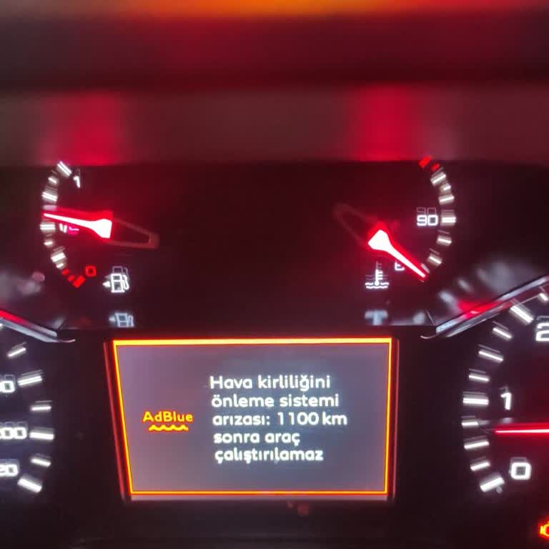 Peugeot Rifter'da Kronik Addblue Motor Arızası Şüphesi