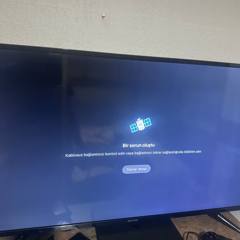 Onvo TV'de Play Store Bağlantı Sorunu