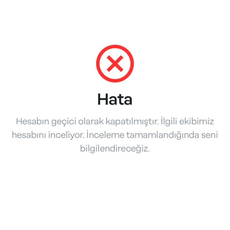 Papara Hesabımın İnceleme Altında Olması