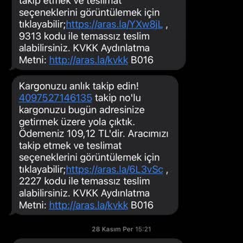 Aras Kargo'da Çifte Fatura Ve Yalanlar