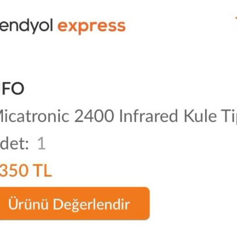 UFO Isıtıcı: Garanti Sonrası Sorunlar Ve Duman Çıkaran Cihaz