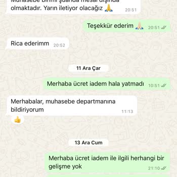 Geciken İade Ve Çözüm Beklentisi