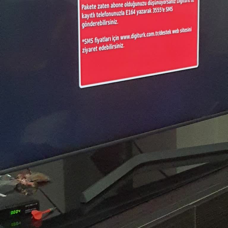 Digiturk Yayın Kesintisi Ve Hizmet Eksikliği