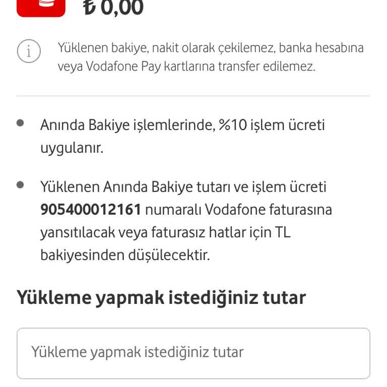Bakiye Limiti Sorunu Nedeniyle Harcama Yapamıyorum