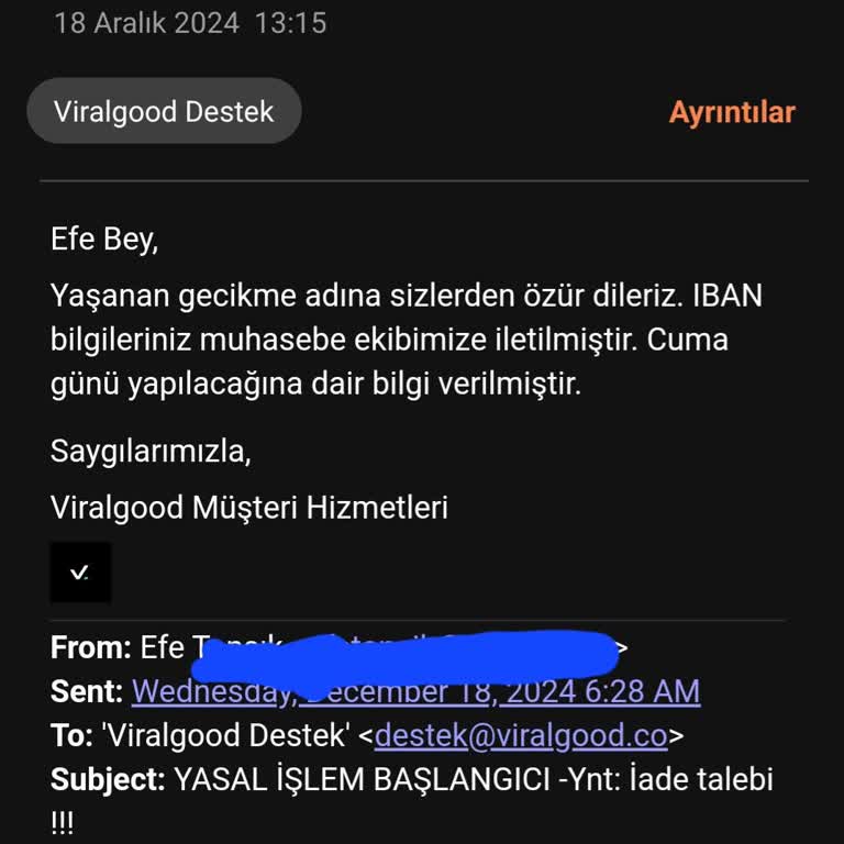 İade Sürecinde Sürekli Oyalama Ve Mağduriyet