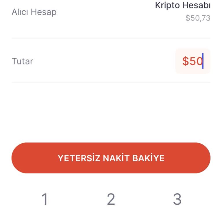 Yetersiz Bakiye Hatasıyla İşlem Yapılamıyor