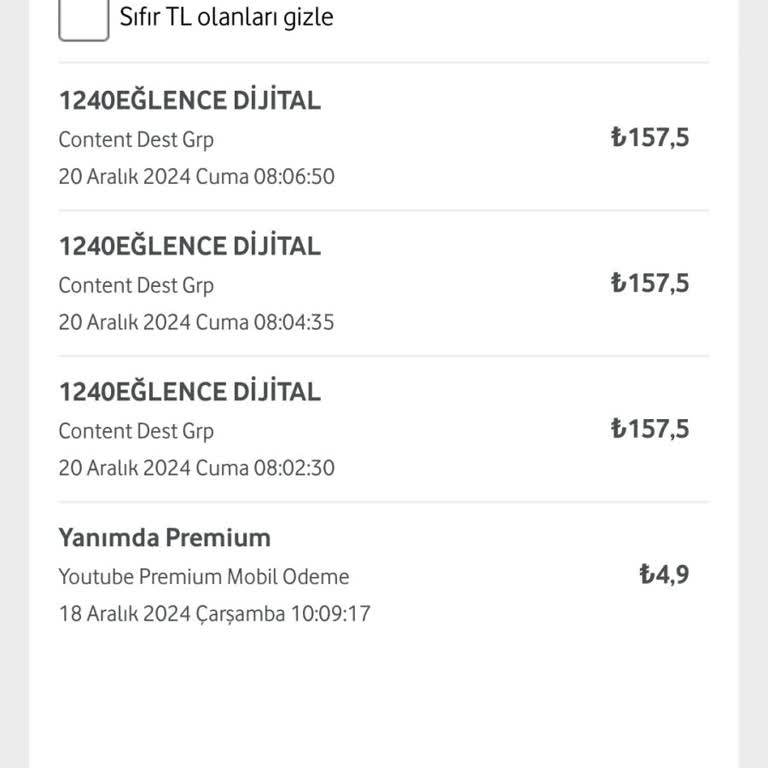İzinsiz Abonelik Ve Para İadesi Talebi