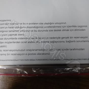 Booking.com Rezervasyon Sorunu Ve İletişim Eksikliği!