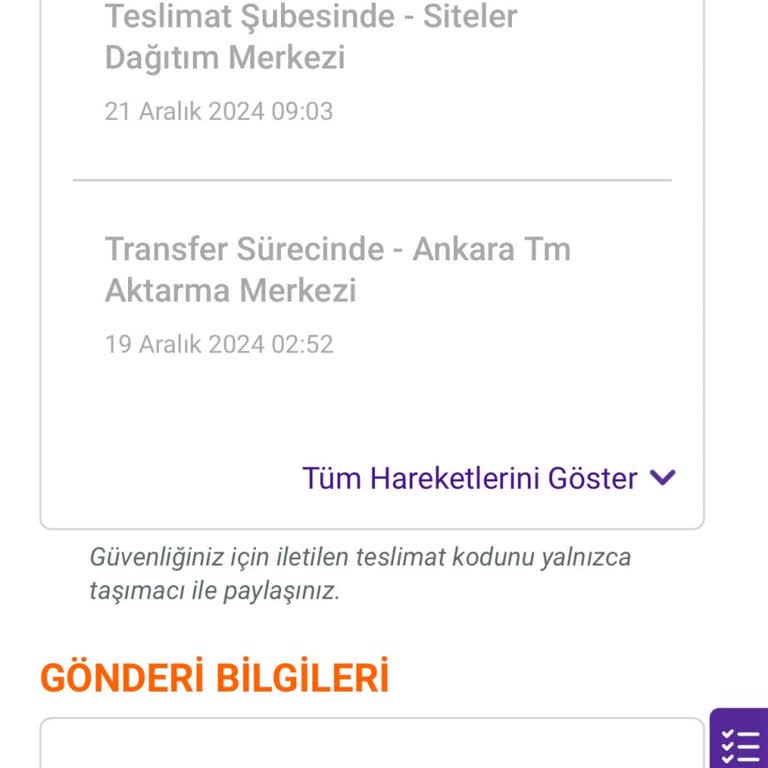 Kargo Dağıtımında Sürekli Gecikme