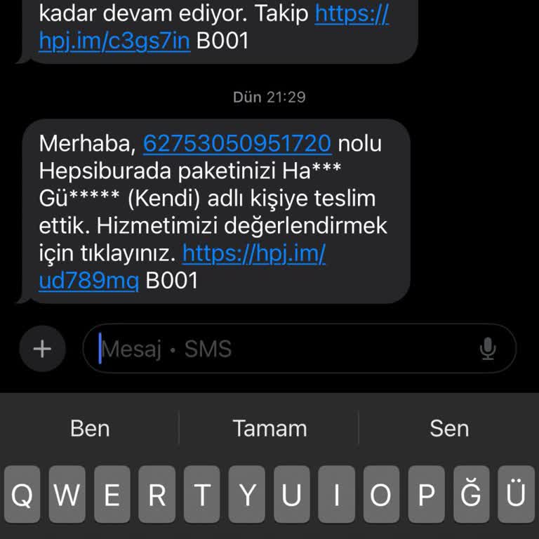 Yanlış Teslimat Bildirimi Ve Kayıp Kargo