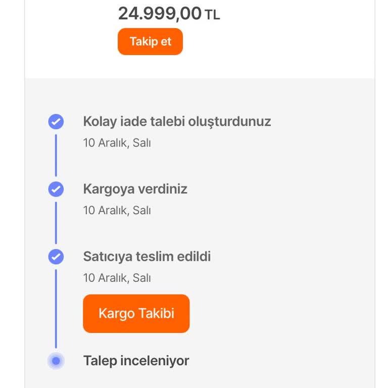 Ücret İadesi İçin Bekletiliyorum!
