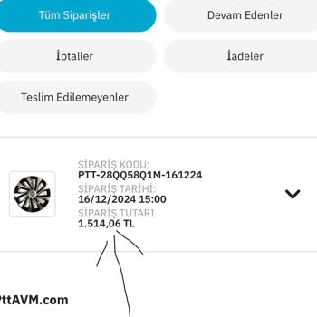 Eksik Gönderilen Jant Kapakları Ve İletişim Sorunu