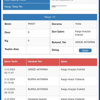 Sürat Kargo'nun Gebze Aktarma Çilesi: Kargo 20 Gündür Bekliyor