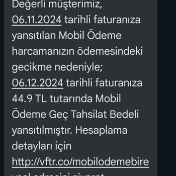 Vodafone Mobil Ödeme Sorunu: Tekrarlayan Ücretlendirmeler