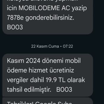 Vodafone Mobil Ödeme Sorunu: Tekrarlayan Ücretlendirmeler
