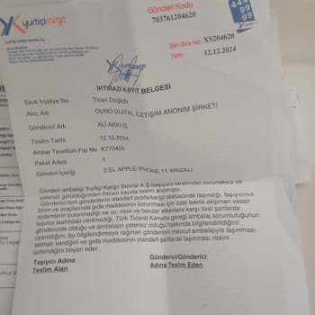 Bozuk Telefon Ve İade Sorunu: Vodafone'dan Hayal Kırıklığı