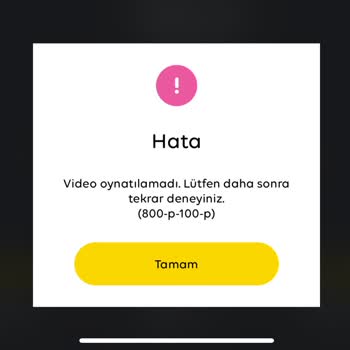 Turkcell TV+ Uygulamasında İzleme Sorunu Ve Yetersiz Destek