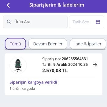 Kargoya Verilmeyen Ürün: Satıcı Firma Oyalıyor