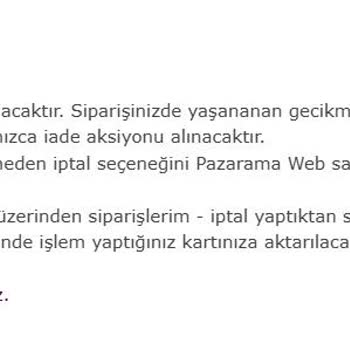 Ürün Teslimatında Sürekli Oyalama Ve İlgisizlik