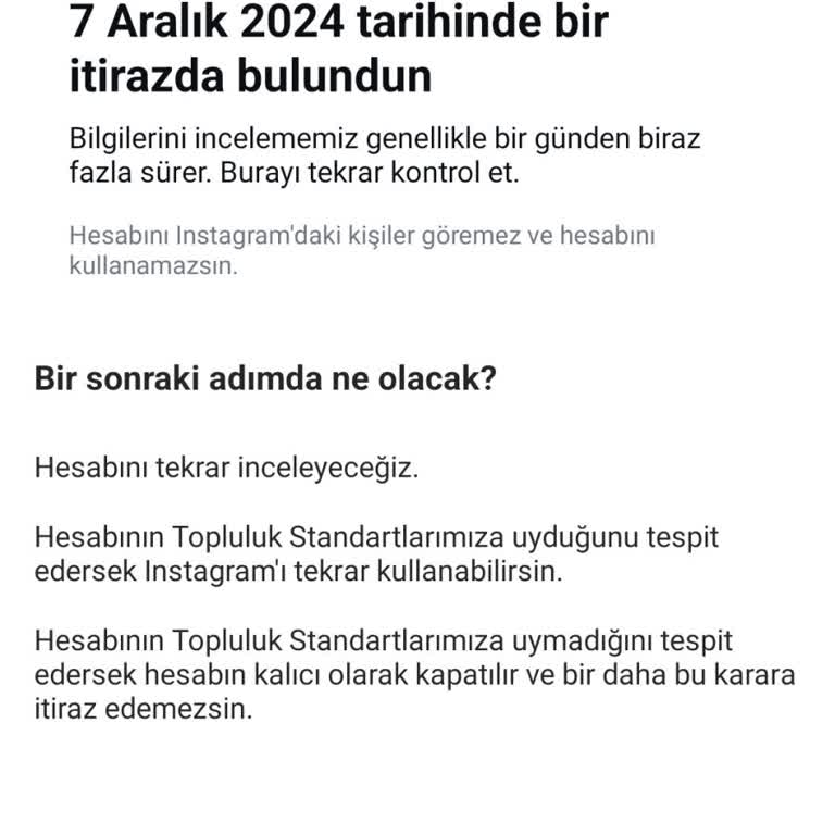 Instagram Hesabım Aniden Askıya Alındı Sebep Belirsiz