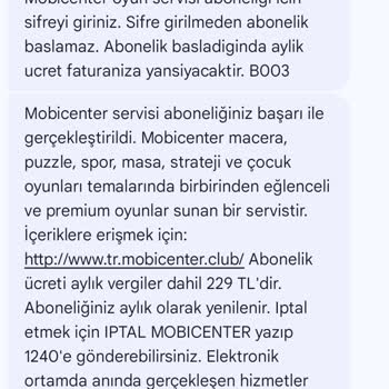 Vodafone'un İstenmeyen Abonelik Sorunu Ve Çözüm Bulamama