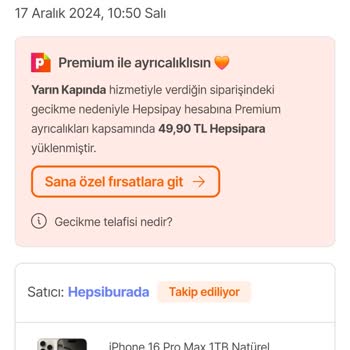 Kargoya Verilmeyen Sipariş Sorunu