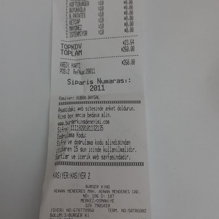 Yanlış Menü Yönlendirmesi Ve Kötü Hizmet