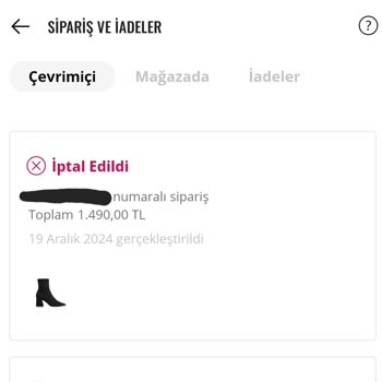 Online Siparişte Taksit Seçeneği Sorunu