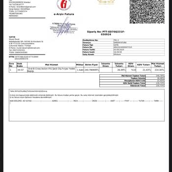 Sahte Oral-B Yedek Başlığı Ve İade Talebi