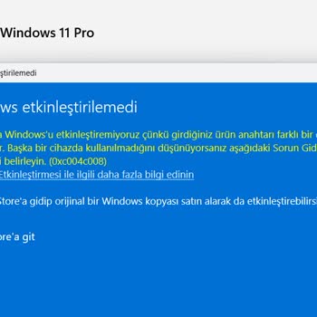Satın Alınan Windows 11 Pro Lisansı Başkasına Ait Çıktı