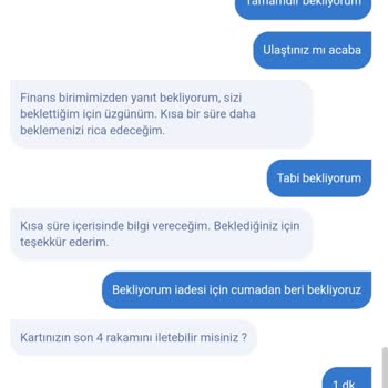 Obilet'ten Hatalı Çekim Ve İade Sorunu