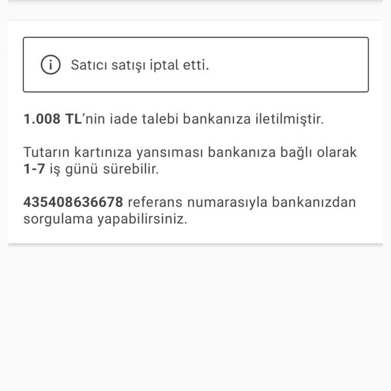 Yanlış Adres Yüzünden Geciken İade