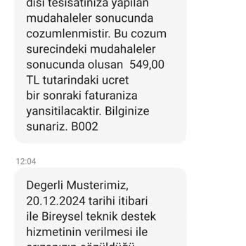 İnternet Kesintisi Ve Yanlış Faturalandırma Sorunu