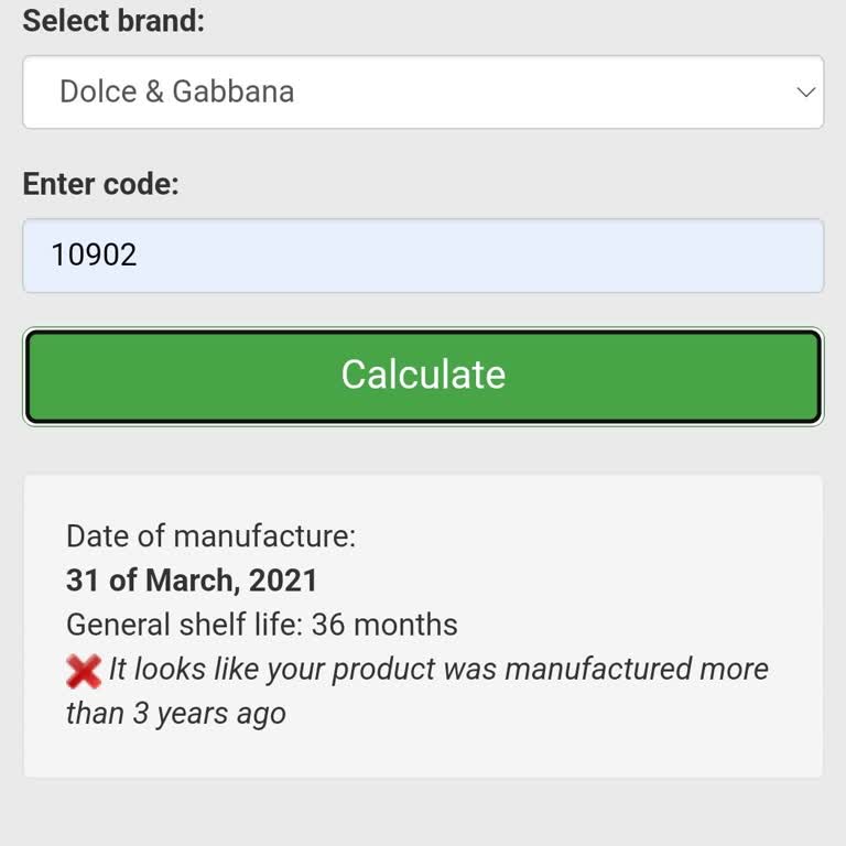 Boyner Dolce & Gabana Parfümün Raf Ömrü Dolmuş