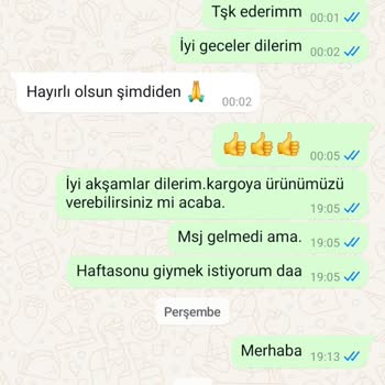 Gönderilmeyen Krampon Siparişi