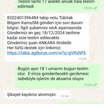 Acil Teslimat Beklerken Hayal Kırıklığı
