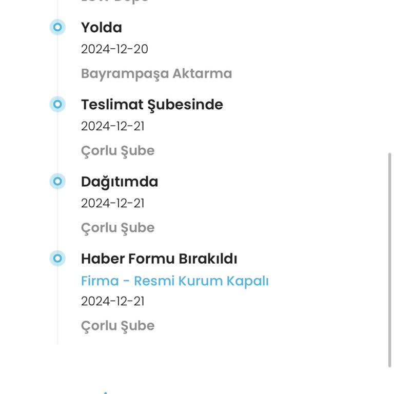 Kargo Teslimatında Yaşanan Büyük Sorun