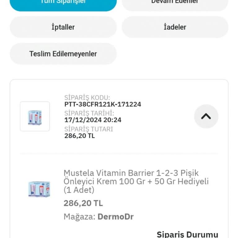 Epttavm'de Geciken Kargo Ve İletişim Sorunu