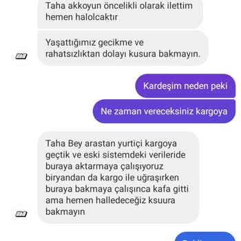 Kargo Gecikmesi Ve İletişim Sorunları