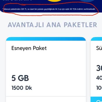 Turkcell İndirim Kampanyası Mağduriyeti